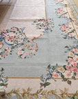 Blue Floral Rug - Pre Order 4-8 Weeks