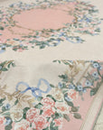 Pink Floral Rug - Pre Order 4-8 Weeks