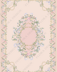 Pink Floral Rug - Pre Order 4-8 Weeks