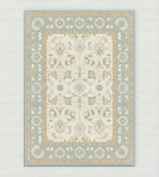 Linen Blue Rug