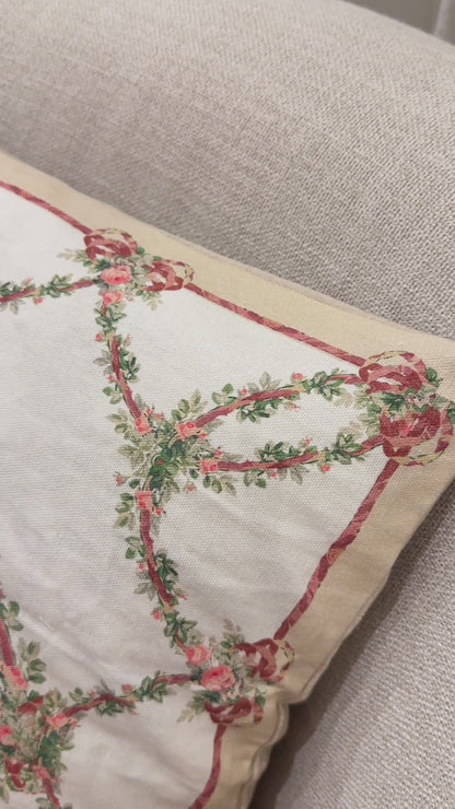 Floral Trellis Cushion Cover - Available - Flora Home