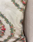 Blue Wreath Cushion Cover - Available - Flora Home