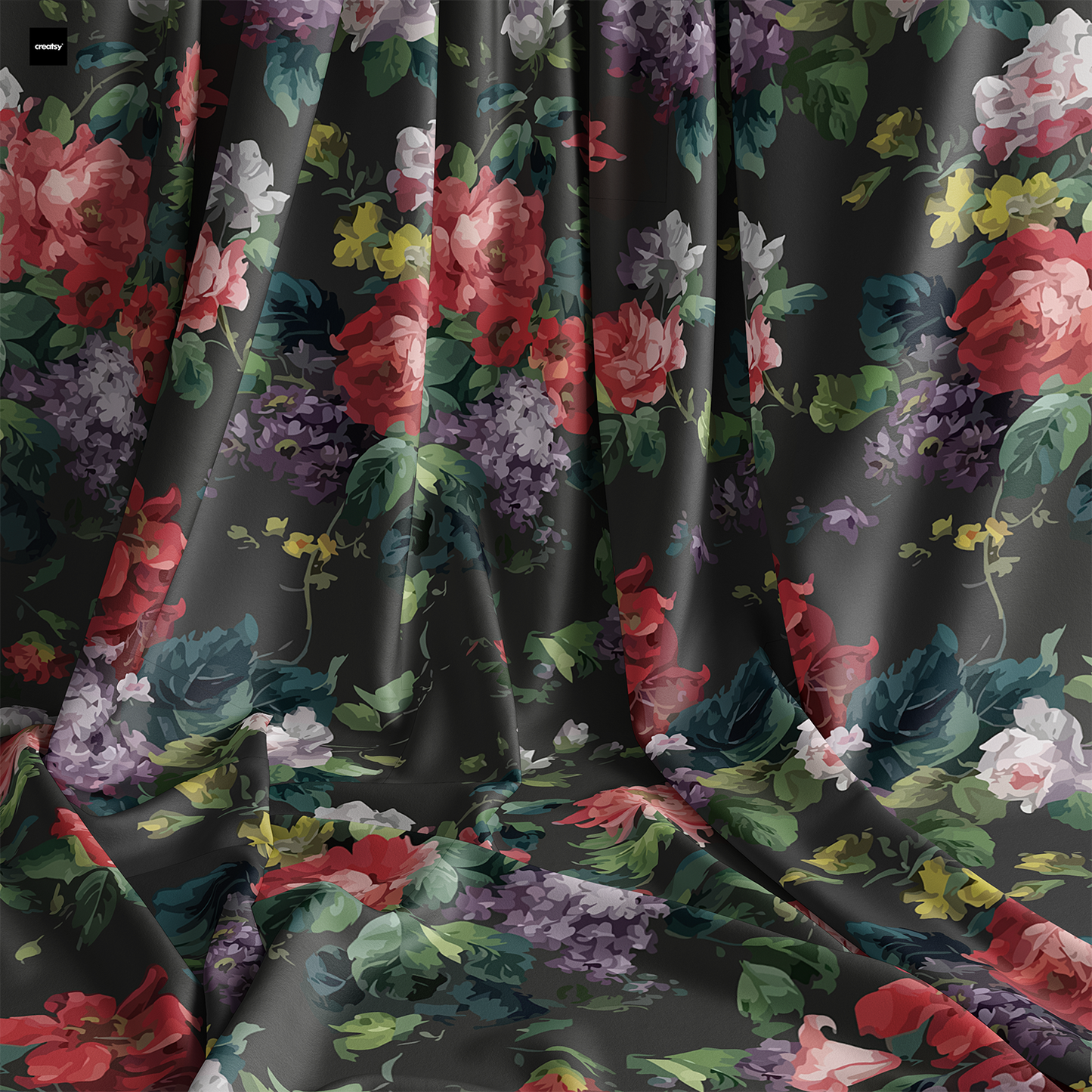 Dark Vintage Roses- Pre Order