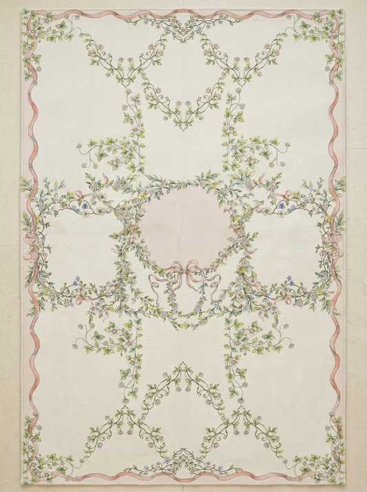 Peach Garden Rug